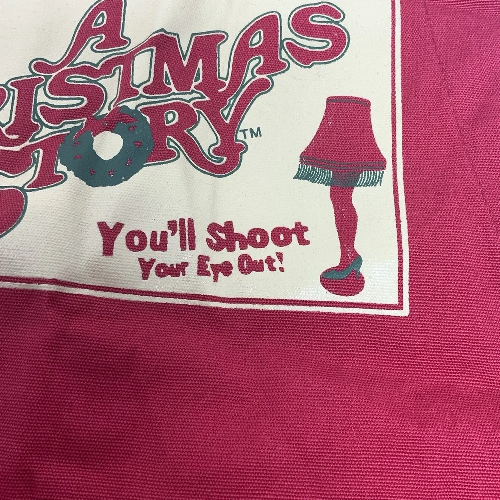 A Christmas Story Red Kitchen Apron w/‎ Pockets 